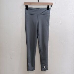 Nike dry fit high waisted leggings kids Med.